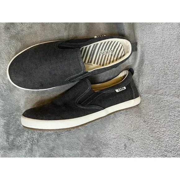 Taos Dandy Shoes Women's 7.5 Gray Charcoal Low Slip On Casual Comfort Sneakers - Picture 1 of 7